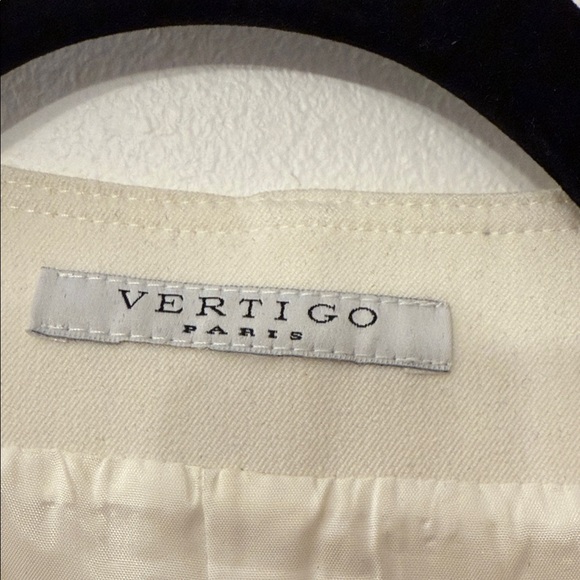 Vertigo Paris Cream Vest with Floral Embroidery - Picture 2 of 3